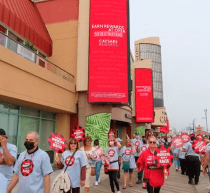 Union to vote on authorizing Atlantic City casino strike