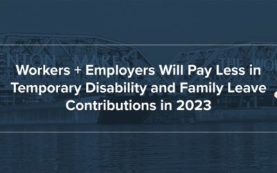 Workers, Employers will Pay Less in Temporary Disability, Family Leave Contributions in 2023, NJDOL Announces