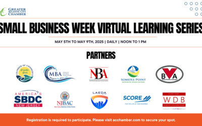 Atlantic County Business Organizations Unite for  Small Business Week Virtual Learning Series